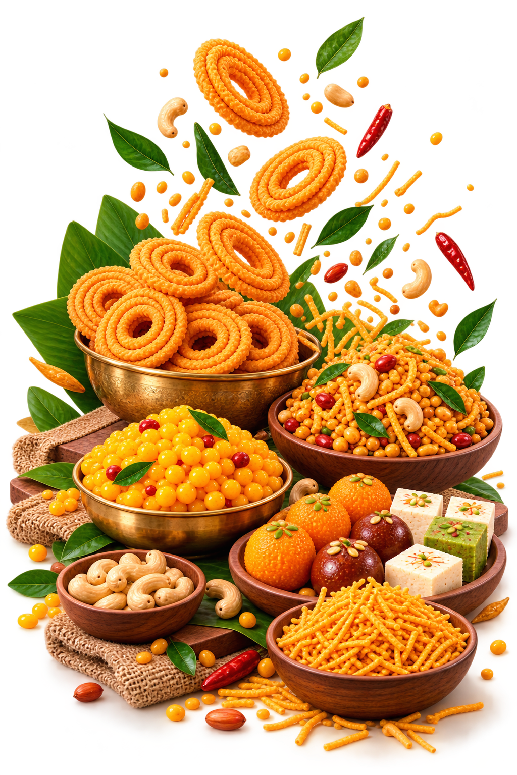 Quality snacks spread